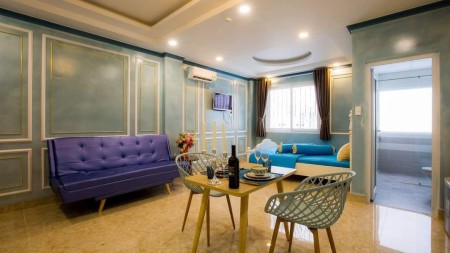 CĂN HỘ DỊCH VỤ FULL NỘI THẤT CÓ BAN CÔNG NGAY VÒNG XOAY TRUNG SƠN SÁT DBT Q8, Cầu Nguyễn Văn Cừ,…Q7, 30m2