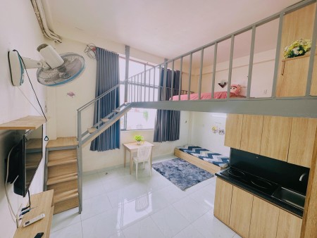 CHO THUÊ CĂN HỘ FULL NỘI THẤT Ở LIỀN ĐƯỜNG 30 THÁNG 4 QUẬN TÂN PHÚ, 30m2
