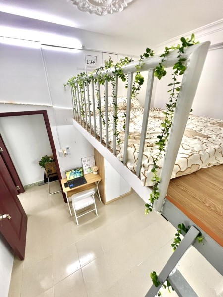 Cho thuê căn hộ có gác full nội thất gần Cao đẳng FPT - Gò Vấp, 30m2