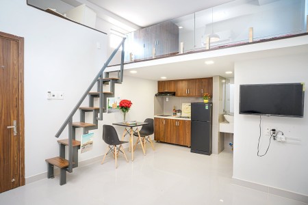DUPLEX FULL NỘI THẤT THIẾT KẾ HIỆN ĐẠI GẦN TRƯỜNG QUỐC TẾ ĐÀI LOAN Q7, 35m2