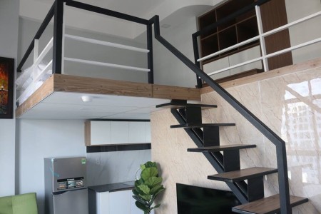 CĂN HỘ FULL NỘI THẤT NHƯ HÌNH ĐẦY ĐỦ TIỆN NGHI ĐỒ DUNG MỚI LOANG. CĂN HỘ DUPLEX, FULL NỘI THẤT, 30m2