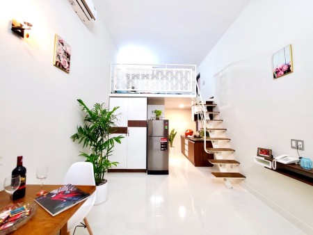 Căn hộ duplex full nội thất-wc riêng-gần ĐH tôn đức thắng-SC VIVO-lotte quận 7, 40m2