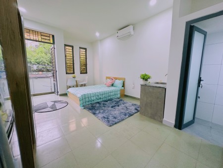 KHAI TRƯƠNG CĂN HỘ MINI FULL NỘI THẤT CÓ BANCOL GẦN VĂN HIẾN, 25m2