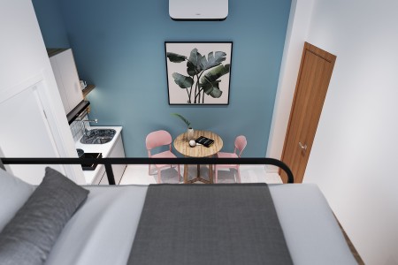 STUDIO CÓ BAN CÔNG FULL NỘI THẤT SIÊU RỘNG gần chợ Tân Mỹ Q7 MÀ CHỈ 5tr, 30m2