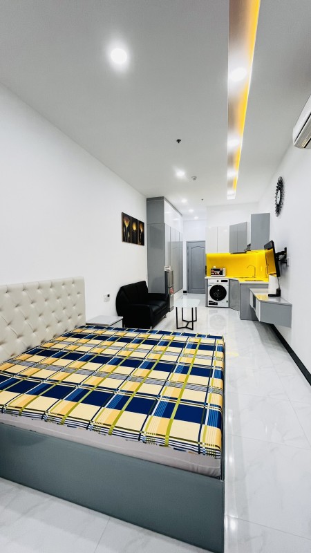CĂN HỘ STUDIO FULL NỘI THẤT HIỆN ĐẠI, GẦN ĐẠI HỌC RMIT, TDTU, Ở PHƯỜNG TÂN QUY, QUẬN 7, 35m2