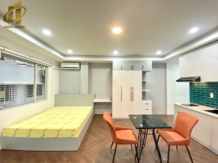 CĂN HỘ STUDIO FULL NỘI THẤT, CÓ CỬA SỔ LỚN GẦN UFM, TDTU, RMIT, Ở TRẦN TRỌNG CUNG QUẬN 7, 40m2