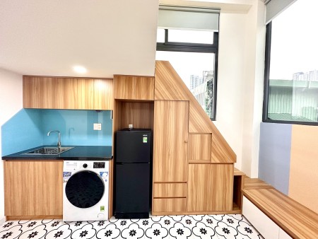Khai trương căn hộ Duplex_4 người ở vô tư_máy giặt riêng_cửa sổ thoáng gần TDTU Quận 7, 35m2