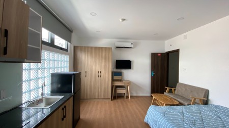 Căn hộ Studio Vintage_full nội thất_Quận 3_gần chợ vườn chuối_vòng xoay dân chủ, 35m2