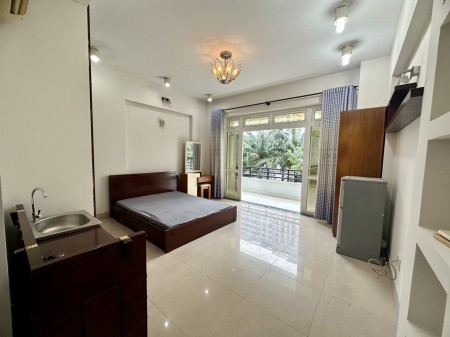 STUDIO Full NT ban công view đẹp đầy đủ tiện nghi, 35m2