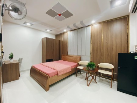 Cho thuê 2pn gần vòng xoay Lăng Cha Cả, Không giới hạn người và xe, 60m2