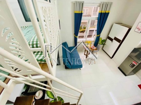 cho thuê căn hộ dịch vụ full nội thất duplex quận 7, 20m2