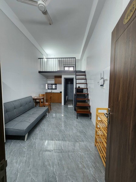 Căn Studio full nội thất gần TDTU, NTTU, RMIT, Lotte,.., 25m2