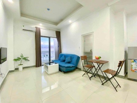 Căn Hộ 1PN 45m2 Bancon Full Nội Thất Q7_gần chợ Tân Mỹ, 45m2