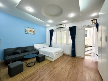 Studio 32m2 Bancon Máy Giặt Riêng Quận 7 - Gần UFM, chợ Lý Phục Man, 32m2