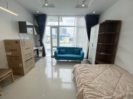 Khai trương Studio ban công full nội thất ngay vòng xoay Dân Chủ, 40m2