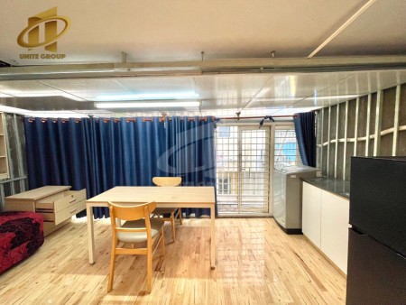 Cho thuê căn hộ 1PN_Studio ban công gần trường UFM, TDTU, Lotte Quận 7, 35m2