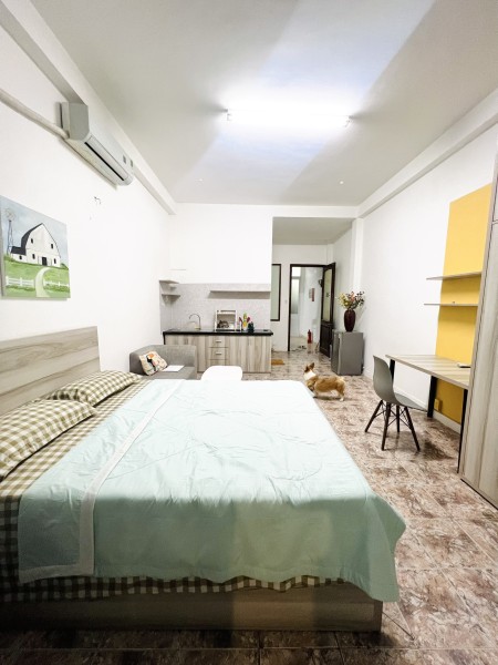 Cho thuê căn hộ Studio ban công lớn_Full nội thất_ngay phố đi bộ_hồ con rùa Quận 1, 35m2