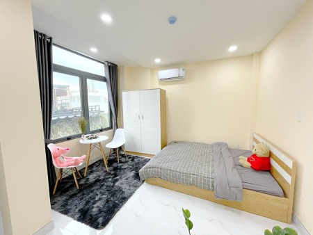 Căn hộ full nội thất siêu thoáng cửa sổ lớn ngay Huỳnh Tịnh Của Quận 3, 35m2