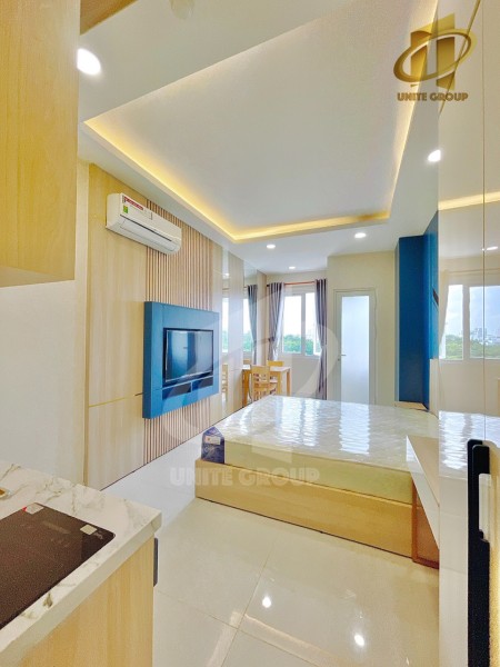 CHO THUÊ CĂN HỘ TẠI TRUNG SƠN NGAY VÒNG QUY TRUNG SƠN CỬA SỔ LỚN THOÁNG MÁT. FULL NỘI THẤT., 35m2