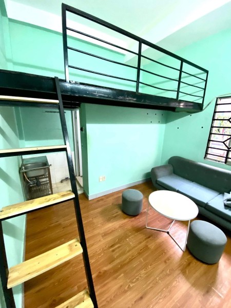 Phòng trọ có sẵn máy lạnh ở Nguyễn Chánh Sắt, P13, Tân Bình, 25m2