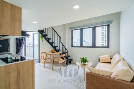 CHO THUÊ DUPLEX FULL NT BANCON KDC HIM LAM GẦN ĐH UFM, 35m2