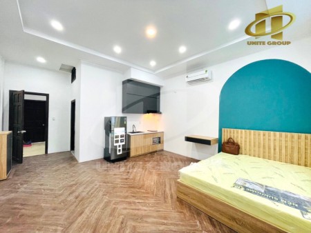 Studio siêu rộng - full nội thất - nhà mới, 38m2