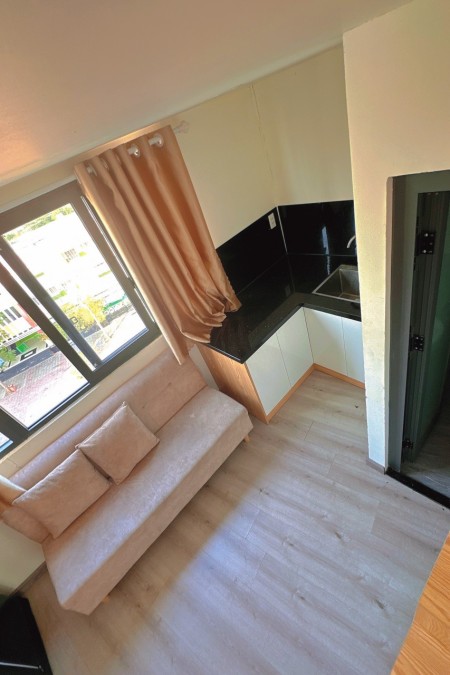 Quận 4 Căn hộ Duplex Full Nội Thất Cửa Sổ Thoáng Giá HSSV Gần Đh Luật_NTTU, 35m2