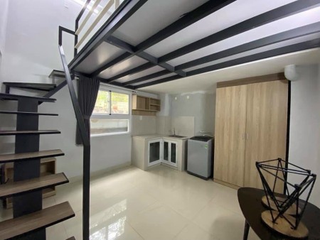 Căn Hộ Gác cao Gần đh Tài chính -marketing, khu Chế Xuất quận 7, 35m2