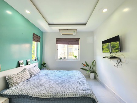 STUDIO NGAY PHỐ MỸ HƯNG - WIFI RIÊNG TỪNG PHÒNG - DỊCH VỤ DỌN DẸP + GIẶT ĐỒ MỖI TUẦN FREE, 40m2