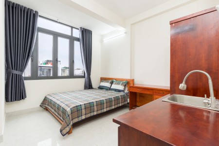 Căn hộ dịch vụ đầy đủ tiện nghi giá rẻ5000 tại Tân Quy, Q7, 30m2