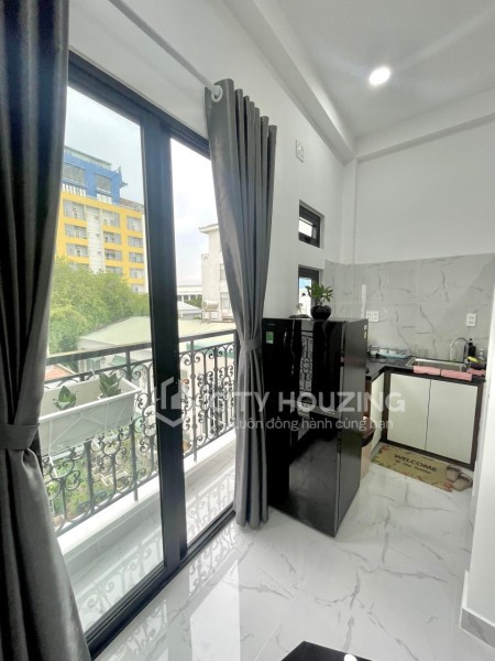 TRỐNG LẠI CĂN HỘ DUPLEX BALCON 24M2 FULL NỘI THẤT - SAU LƯNG ĐẠI HỌC MỞ - NGUYỄN VĂN CÔNG, P3, GV, 24m2