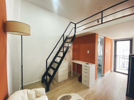 Cho thuê căn hộ có gác, gần Lotte, đại học TDTU, ngay Tân Quy Q7, 35m2