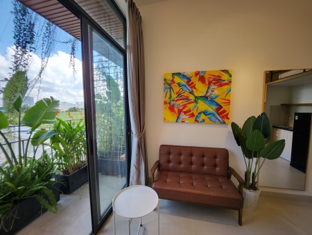 Căn hộ có gác ban công, full nội thất - Lý Phục Man Quận 7, 40m2