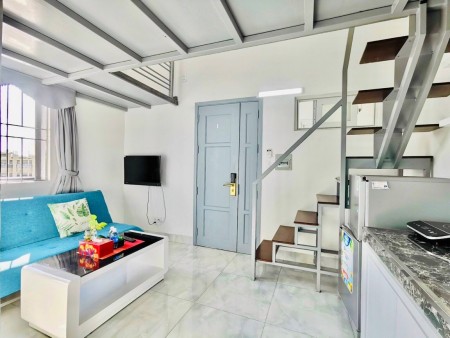 Cho thuê duplex full tiện nghi gần KCX tại Lý Phục Man quận 7, 30m2