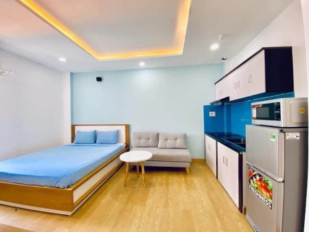 Quận 8 căn hộ Studio cửa sổ đủ nội thất giá tốt ngay khu Trung Sơn, Cầu Kênh Tẻ, 35m2