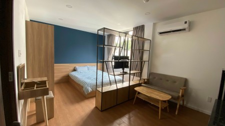 hộ Studio Vách ngăn, cửa sổ lớn, xa bếp gần vòng xoay dân chủ, chợ Tân Định, 38m2