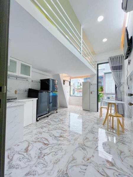 Căn hộ cửa sổ thoáng full nội thất máy giặt riêng ngay Dương Bá Trạc Q8, 35m2