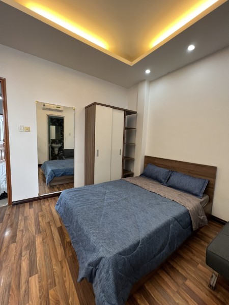Trống sẵn căn hộ rộng có vách ngăn ban côngthoáng tại cư xá đô thành Quận 3, 35m2