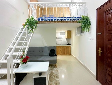 Duplex gác cao siêu rộng gần TDTU, NTTU, Lotte, RMIT,…, 20m2