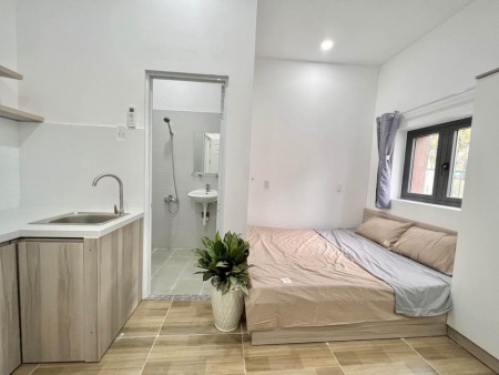 CHO THUÊ CĂN HỘ FULL NỘI THẤT GẦN CHỢ PHẠM VĂN HAI, TÂN BÌNH, 30m2