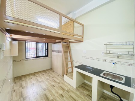 PHÒNG TRỌ MỚI XÂY 100% GÁC CAO THOÁNG GẦN ĐH CÔNG THƯƠNG HUIT TÂN PHÚ, 30m2