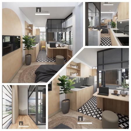 CĂN HỘ STUDIO Q7 – 2 NGƯỜI – THIẾT KẾ SANG TRỌNG, 35m2