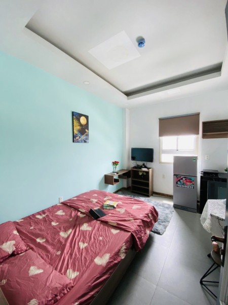 Studio máy giặt riêng Quận 7 gần TDT, 25m2