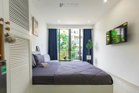 STUDIO BAN CÔNG FULL NT MÁY GIẶT RIÊNG NGAY PHÚ MỸ HƯNG Q7, 30m2