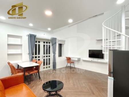 Cho thuê căn hộ mini duplex balcon lớn mặt tiền Trần Trọng Cung - KDC Nam Long Q7, 60m2