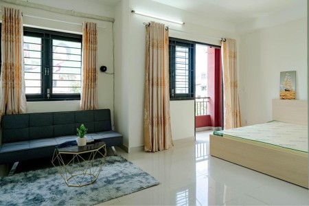 Căn hộ studio, full nội thất mới xây ở Bờ Ao Tân Thắng, 25m2