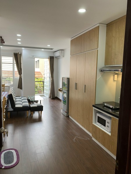 Studio Ban Công Full NT 35m2 Q3, Kế ĐH Kinh Tế_Sát Q1_Gần ĐH Kinh Tế_ Hồ Con Rùa_ Công Viên Tao Đàn, 35m2
