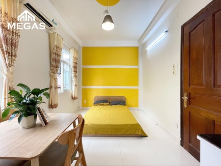 Giảm ngay 500k, Studio cửa sổ full nội thất ngay trung tâm, gần chợ/PCCC/Bộ Công An, 25m2