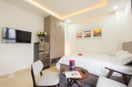 Căn hộ dịch vụ cho thuê siêu RỘNG, siêu THOÁNG và cực kì AN NINH, 27m2