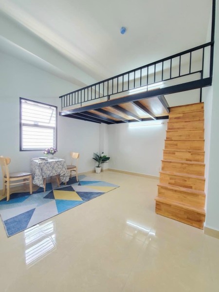 Phòng trọ có gác sẵn nội thất giá rẻ gần Aeon Tân Phú, 25m2